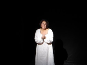 Sondra Radvanovsky (Anna Bolena) at curtain call