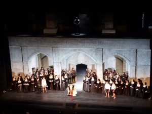 Ildar Abdrazakov (Enrico VIII) at curtain call