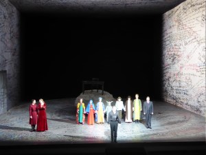 The cast at curtain call